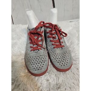 Suavs Women's 8.5 Lightweight Shoes Sneakers Grey‎ Red Comfort Shoes